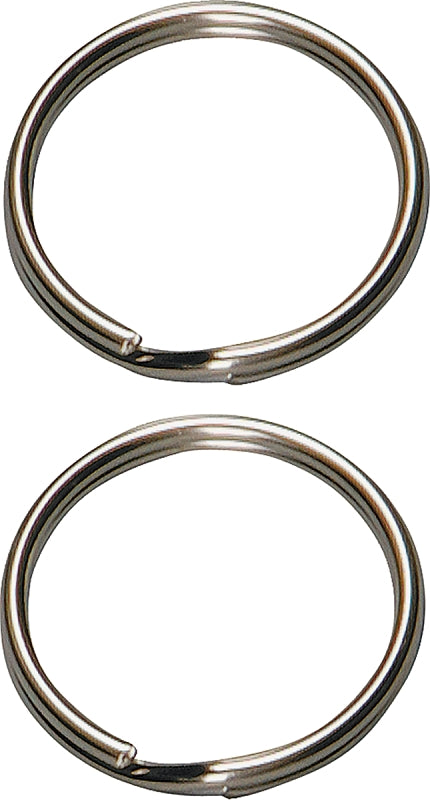 Hy-Ko Products HY-KO PROD 1" Split Key Ring, 2 Pack, 1" (KC105)