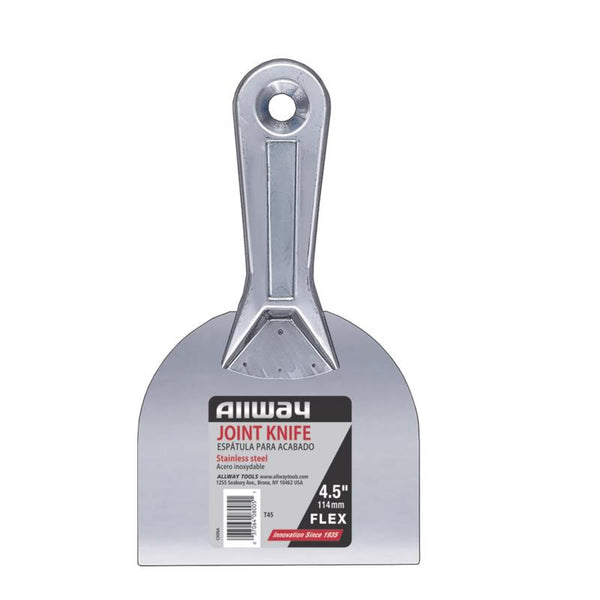 Allway Tools 4-1/2-Inch Drywall Flexible Steel Taping Knife T45