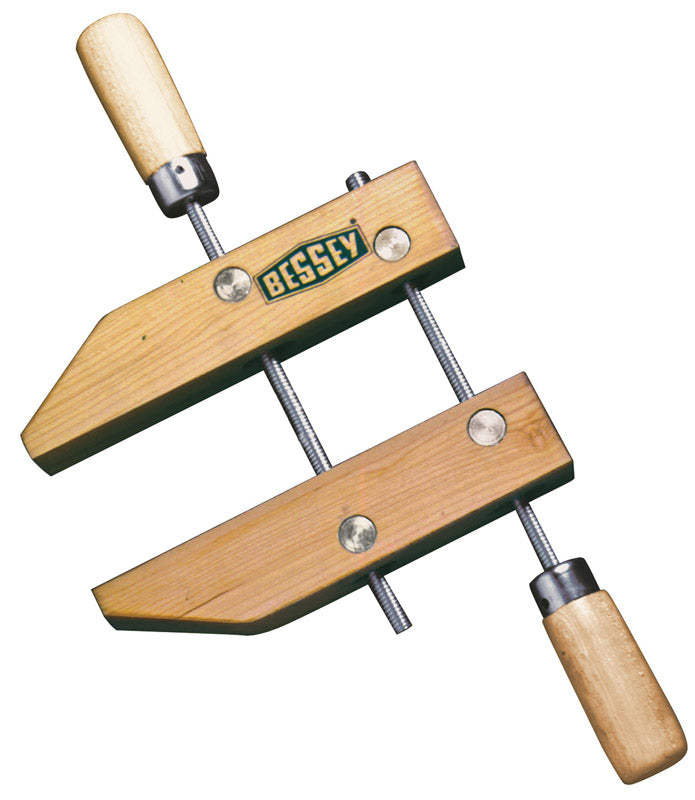 Bessey 9.25 in. x 6 in. D Steel/Wood Handscrew Clamp Brown