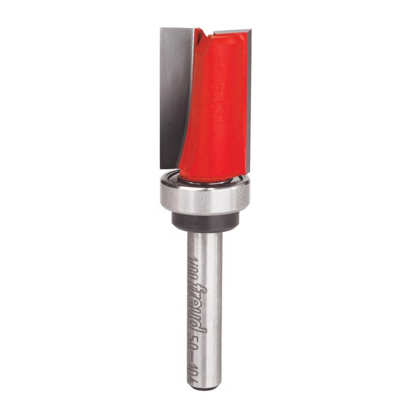 Freud 5/8" (Dia.) Top Bearing Flush Trim Bit with 1/4" Shank (50-104)