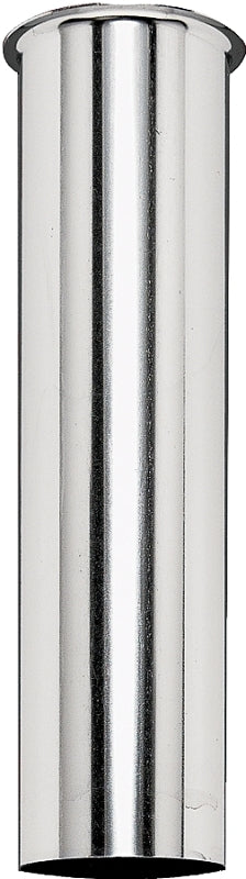 Plumb Pak PP9-4CP Sink Tailpiece, 1-1/2 In Dia X 4 In L, Flanged, 22 Ga, Chrome Plated, 1-1/2" x 4"