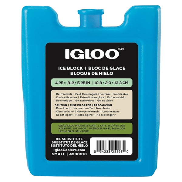 Igloo Maxcold Ice Blocks, Reusable Ice Packs for Coolers, Freezer Pack, Cold Packs for Coolers, Long Lasting Ice Blocks 25197