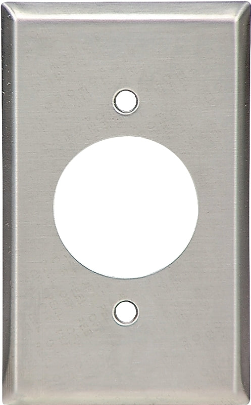 Eaton 93111-box1standard-size Power Outlet Wallplate, Brushed Satin