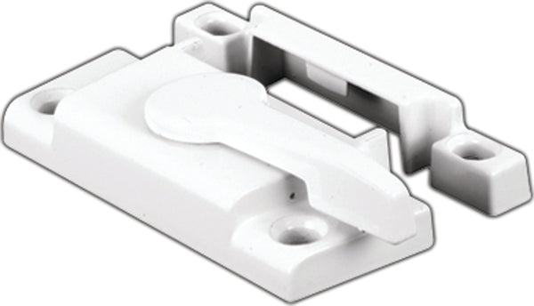 Prime-Line F 2554 Window Sash Lock with Cam Action and Alignment Lugs, White Diecast