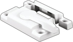 Prime-Line F 2554 Window Sash Lock with Cam Action and Alignment Lugs, White Diecast