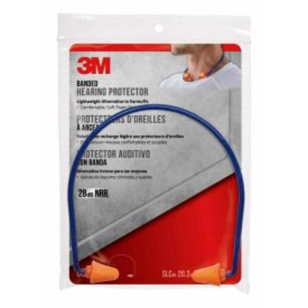 3M, 90537-6DC, earplugs, Blue/Orange