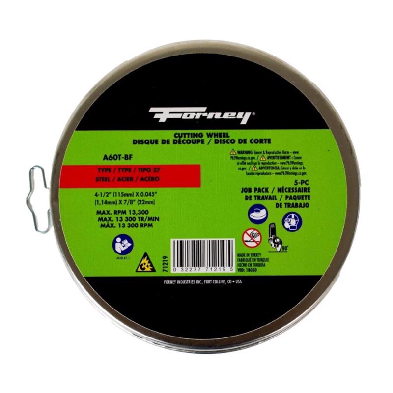 Forney 71219 5 Pack of Cat