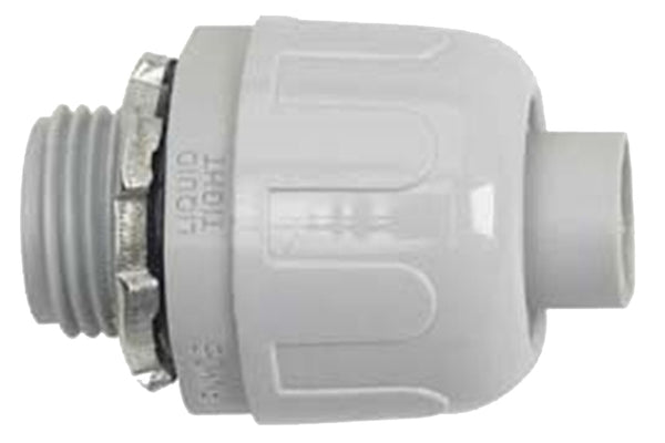 Halex 97623 Liquid Tight Conduit Connector, 1 in (Pack of 15)