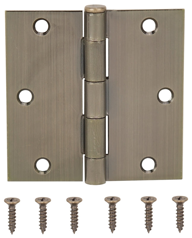 Mintcraft 20338abx Antbrs Res Square Hinge 3.5in