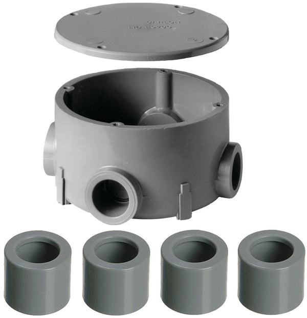 THOMAS & BETTS E970CDE-CTN Round JUNCTION Box 1/2 In. To 3/4 In. Combo - 710714
