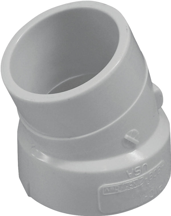 Canplas 192562 PVC DWV Bend Street, 2 1/16-Inch