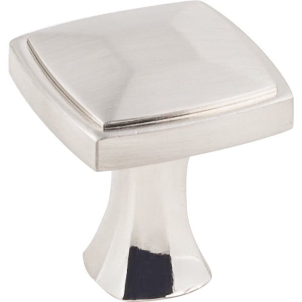 KasaWare Cabinet Knob Satin Nickel 10pk 1045405 Hareware Resources K121SN-10