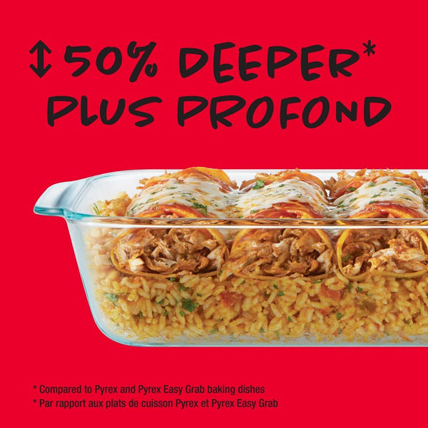 Pyrex Bake Dish DEEP CLR7X11 1134581