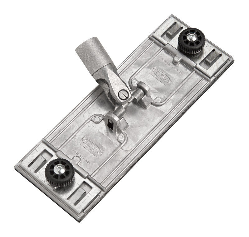 Hyde 09047 Aluminum Sander Head for Pole, Fits 3-1/4'' x 9-3/8'' Abrasive Sheets