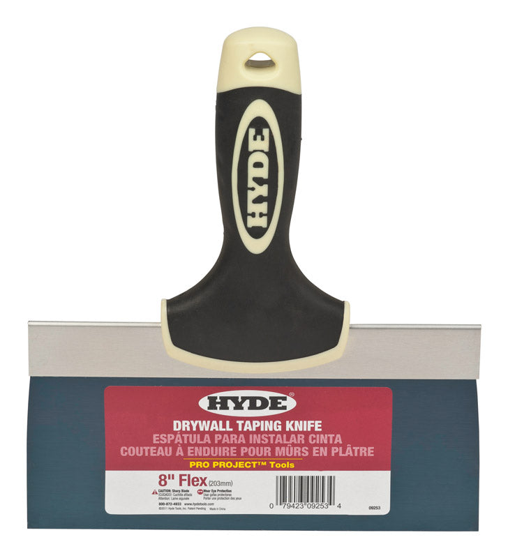 Hyde Pro Project Blue Steel Taping Knife 9.3 in. H x 8 in. W x 8 in. L