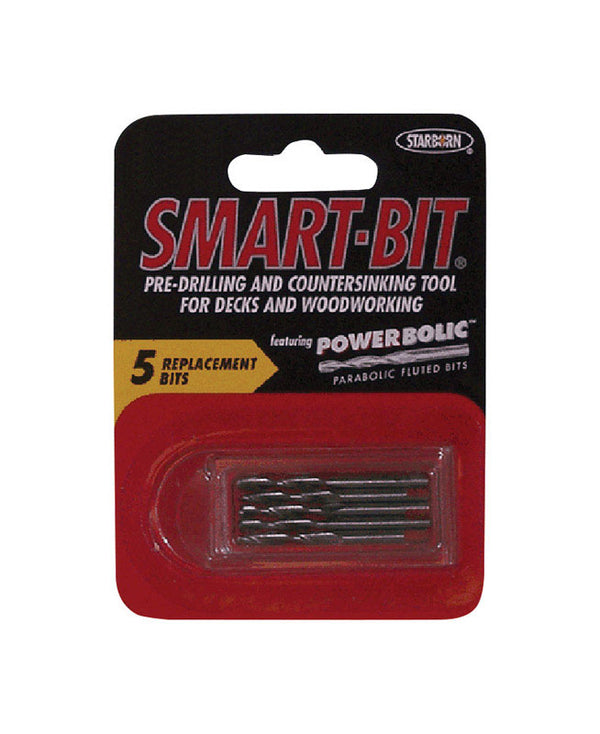 Starborn Smart-Bit #7 Stainless Steel Replacement Bit 3/4 in. Hex Shank 5 pc. BDA160