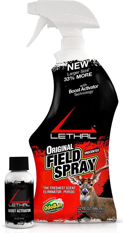 Lethal 971767-31ZC6 Hunting Scent Eliminator, Clear/Very Light Yellow
