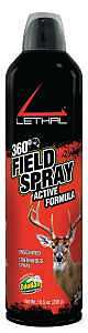 LETHAL 360-Degree Field Spray Active Formula with Human Scent Eliminating Agent for Hunting Clothes, Gear, and Equipment, Unscented, 10 Ounce Spray Bottle