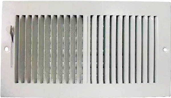 Mintcraft Register Sidewall 2wy 12x6 White SW02-12X6