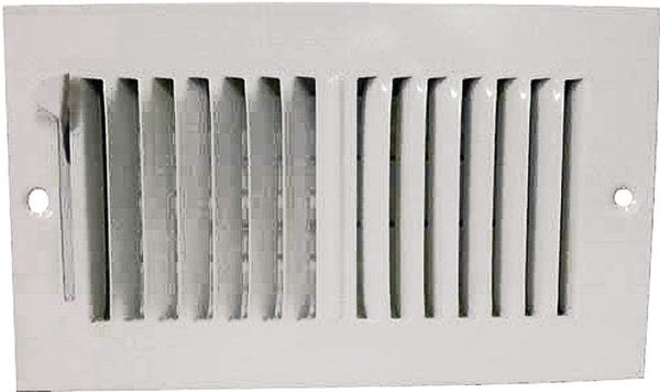 Worldwide Sourcing Register Sidewall 2wy 8x4 Wht SW02-8X4