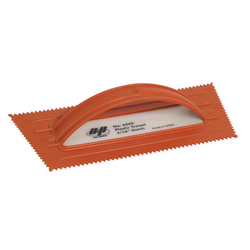 Flooring & Tiling Notched Trowel Plastic 3/16 X 3/16 V