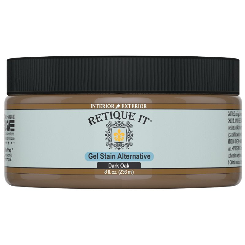 Retique It Water-Based Gel Stains (8 Ounce Stain, 25 Dark Oak)