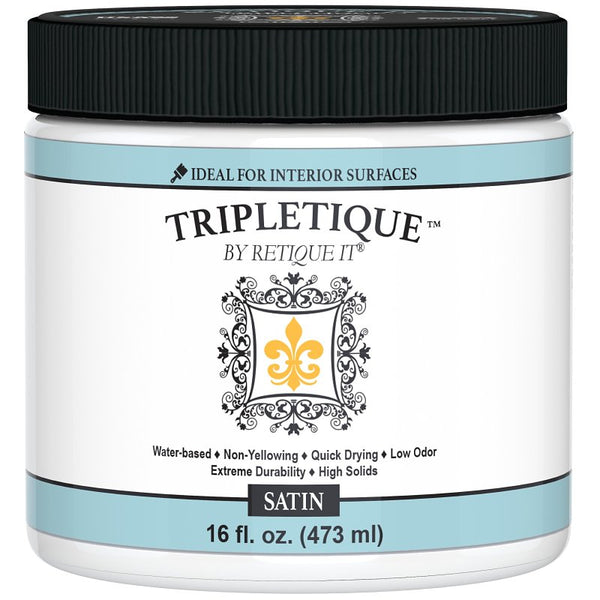 Retique It Tripletique Waterbased Epoxy Alternative Extreme Sealer (16 oz, Satin) RQ-TPLQ16S-R10