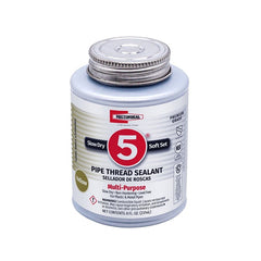 RectorSeal No. 5 25551 Pipe Thread Sealant, Lubricates & Protects Threads, Soft Setting, Slow Drying, & Permits Easy Breakout, Contains No Other Metals, 8 oz