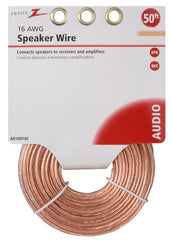 Heath Zenith AmerTac - Zenith AS105016C 16 AWG Speaker Wire 50 Feet