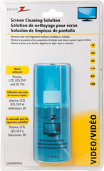 AmerTac - Zenith CS1001SCRCLR Screen Cleaning Solution with Special Micro Fiber Cloth
