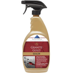 Granite Gold Water-Based Sealer Spray Protection for Granite, Marble, Travertine, Natural Stone Countertops, 24 Fluid Ounces, 1-Pack GG0036