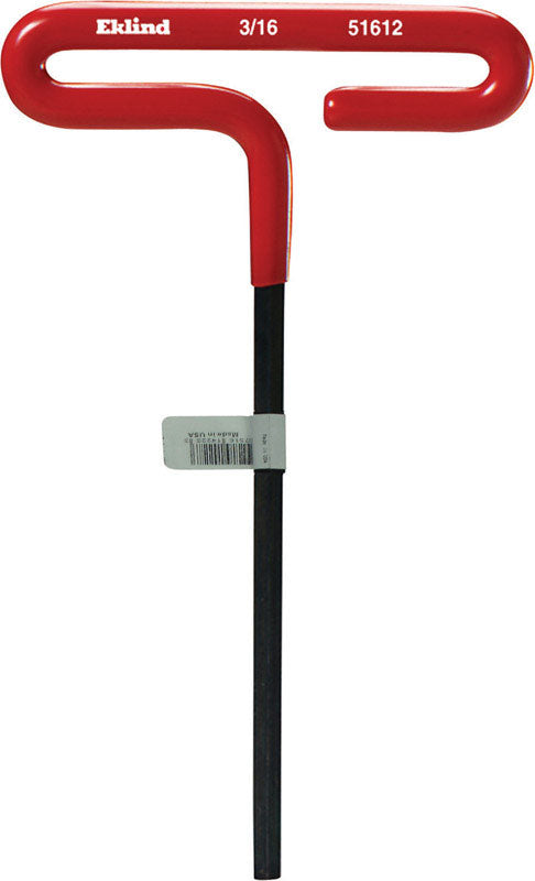 EKLIND 51612 3/16 Inch Cushion Grip Hex T-Handle T-Key allen wrench