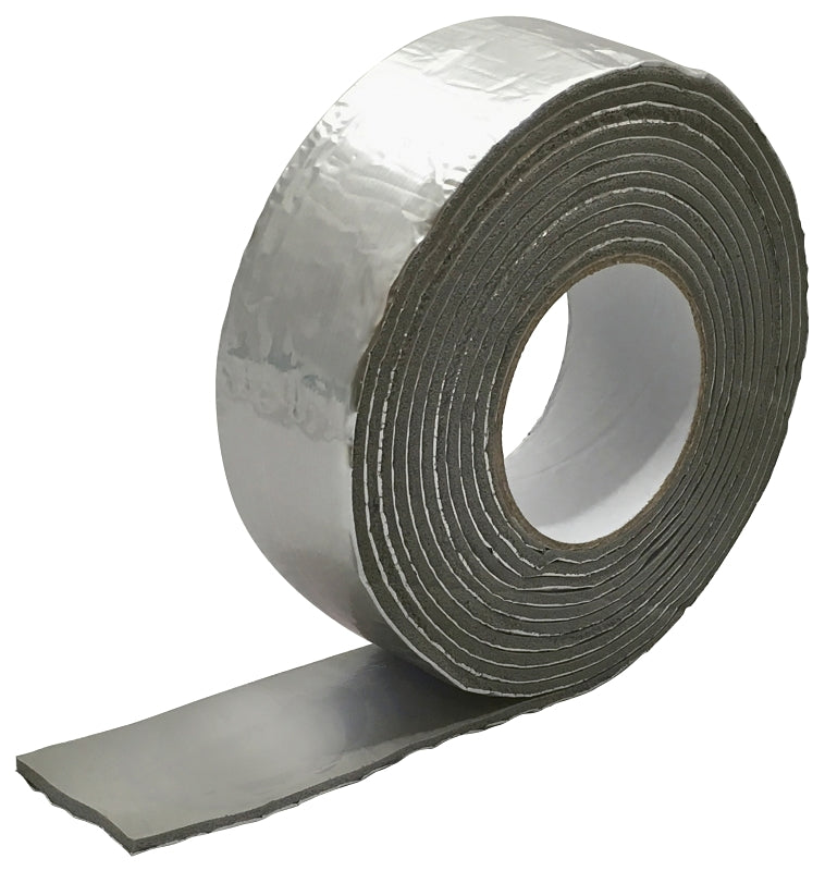 Frost King FV15 Foam and Foil Pipe Insulation, 2" x 1/8" x 15', 2" x x, Silver