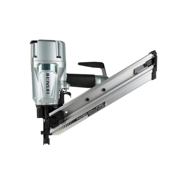 Metabo HPT Framing Nailer, Pneumatic, Accepts 30 Degree Paper Strip Collated Clipped Head Nails and 30 Degree Paper Strip Collated Offset Round Head Nails, 2-Inch to 3-1/4-Inch (NR83AA5) NR83AA5M