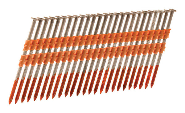 Metabo HPT Framing Nails | 3-Inch x .120 | 21 Degree | Full Round Head | Ring | Galvanized | 4,000 Count | 10302HPT