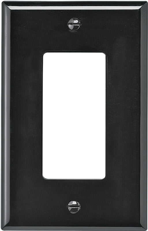 Wallplate 1G Decorator Poly Mid Br