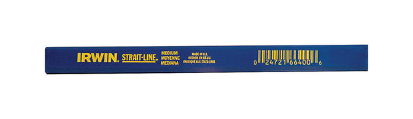 Irwin Tools Carpenter Pencils [Set of 12] Style: Lead Grade:Medium, Qty:12 per box 66300