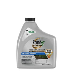 Roundup 5324801 Dual Action 5324801 Grass and Weed Killer Plus 4 Month Preventer Refill System, Liquid, Yellow, 1.5 L Can