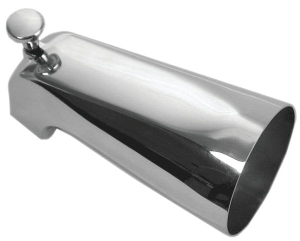 DANCO Bathroom Tub Spout with Front Pull Up Diverter, Chrome Finish, 1-Pack (88052)