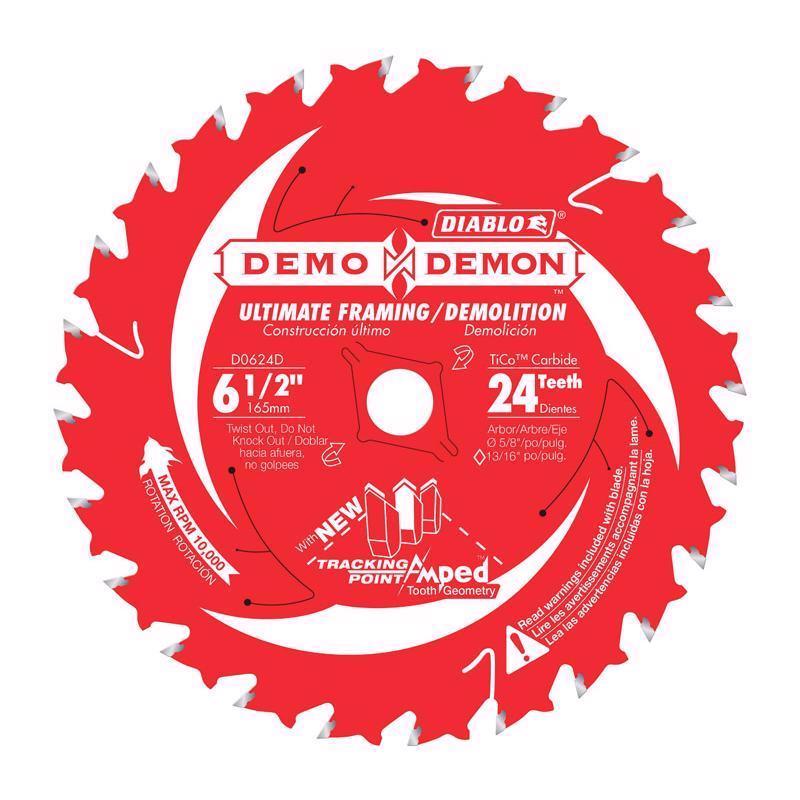 Diablo 6-1/2 in. x 24 Tooth Demo Demo