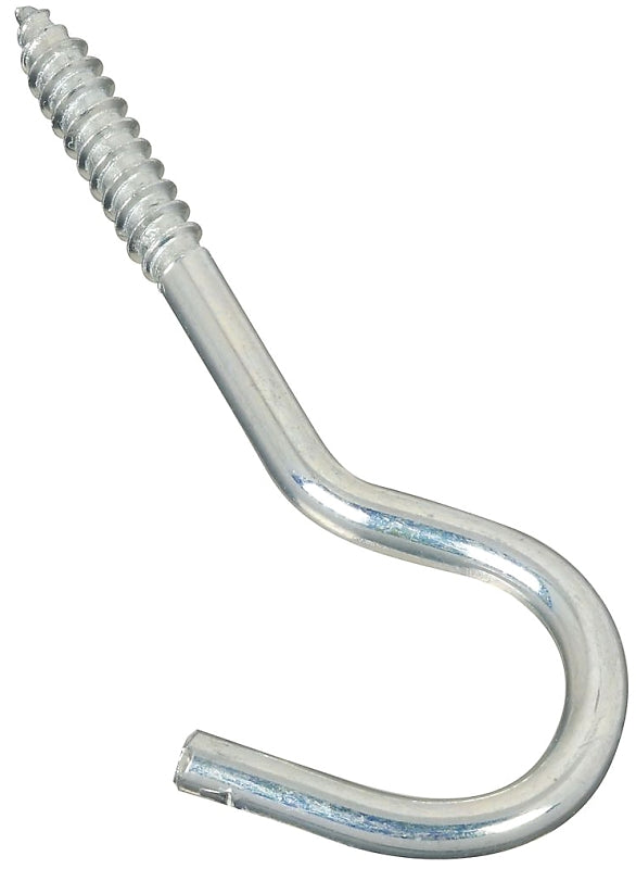 National Hardware N220-863 2156BC Screw Hook in Zinc plated,1/4" x 4-1/4"