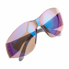 Forney 55338 Safety Glasses, Starlite, Blue Mirror