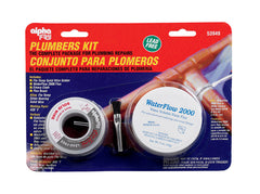 Alpha Fry 53949 lead-free silver-bearing plumbing solder kit