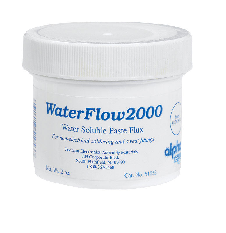 Alpha Fry AM51053 2 Oz Water Flow 2000 Water Soluble Past Flux