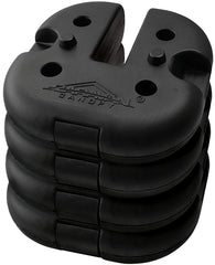 Seasonal Trends Caravan Canopy Sports 10001200011 Caravan Weight Plates, Black