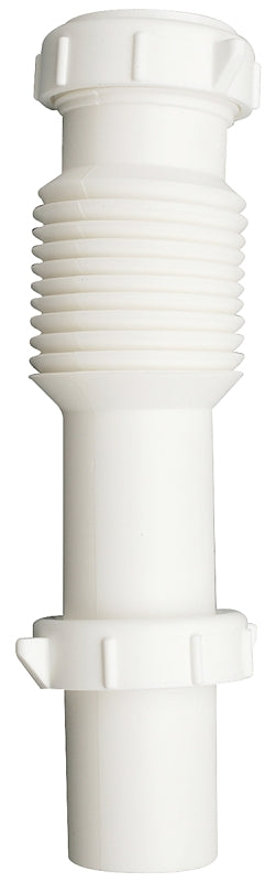 Plumb Pak PP812-7 Flex 'N Fix Tailpiece/Extension Tube, 7" x 1-1/2 inlet