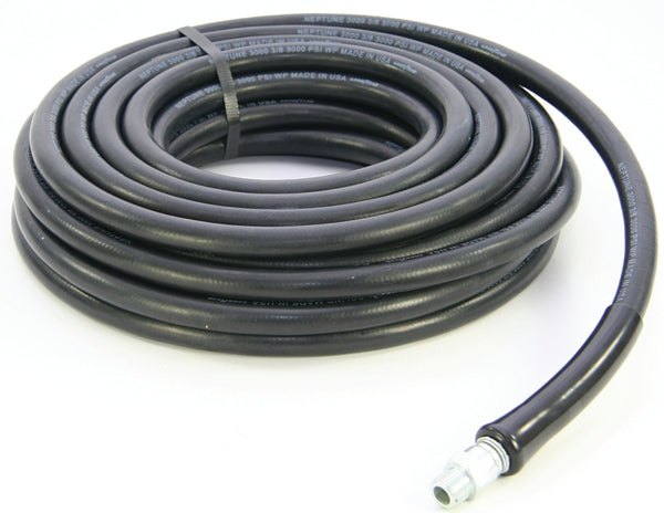 Abbott Rubber, 1190-0375-50, pressure washer hose, Black