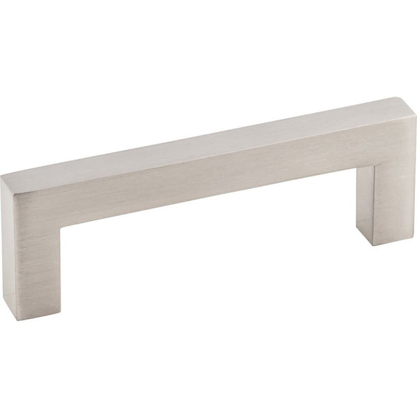 KasaWare K7063SN-8 Square Bar Pull, Satin Nickel - 8 Pack