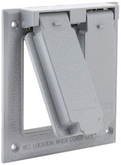 Bell Outdoor 5145-0 outlet cover, Gray