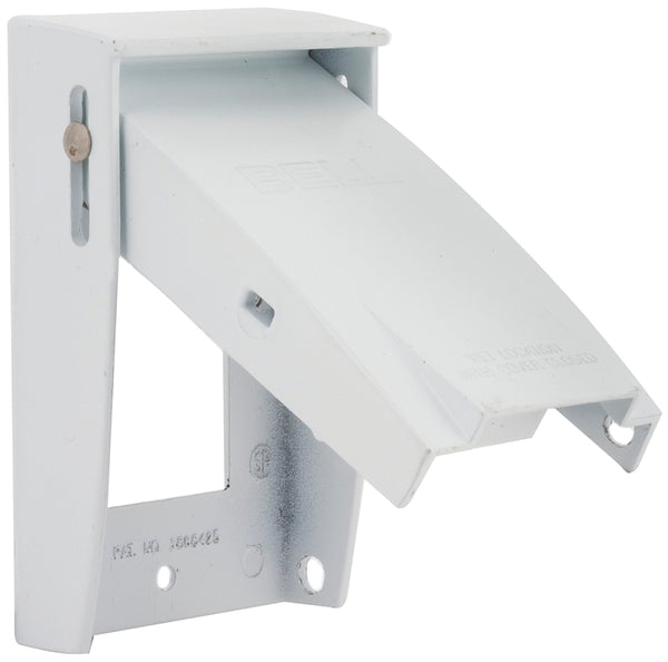 Hubbell-Bell 5028-6 Rayntite Weatherproof Device Cover, 4-1/2 in L X 2-3/4 in W, quot